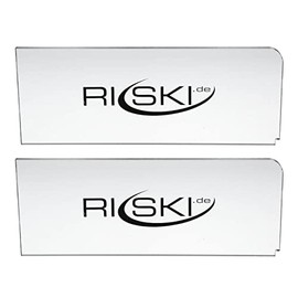 RiSki Ski Blade Plexi Blade 3 mm Set of 2