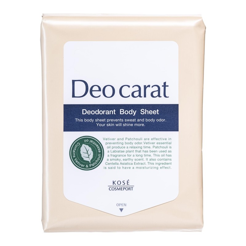 40 Deocat Deo Body Sheets