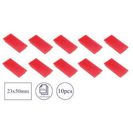 Franken HM2350 01 red 23 x 50 mm 10 Pieces