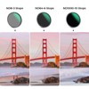 K&F Concept 72mm ND8 ND64 ND1000 ND Lens Filters Kit-