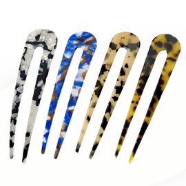 Hair Pins,Hair Pins for Women Hairpins Hair, 4 PCS French Pins Hair