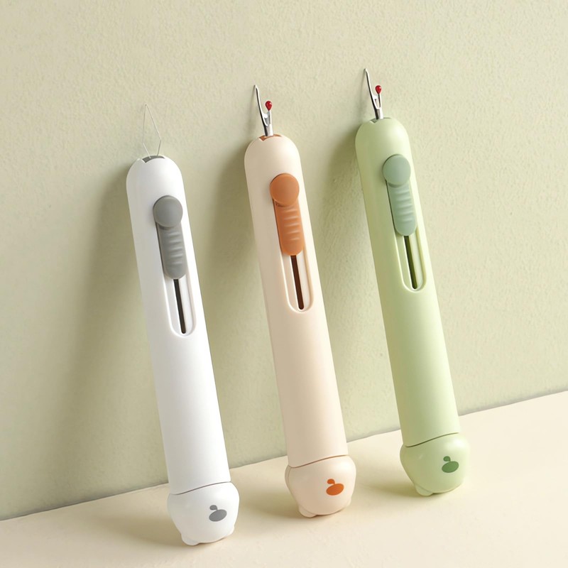 Upgraded 3 in 1 Automatic Needle Threaders Seam Ripper, 2