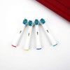 Glamza 4 Replacement White Compatible Oral Toothpaste Heads Professional Dental