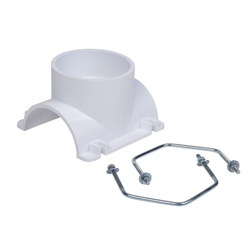 Oatey 4 in. x 4 in. PVC Saddle Tee Kit
