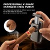 XIFEI Cigar Lighter, Triple Jet Flame Torch Lighter with Cigar