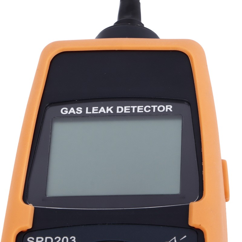 Combustible Gas Leak Detector LCD Digital Gas Leakage Audible Visual
