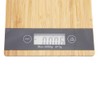 Food Scale Electronic Scale, LED Display Cooking Scale Bamboo Kitchen