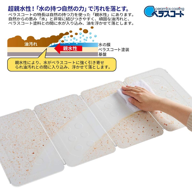 Belca RGC-BKHT Oil Splint Guard, Velas Coat, Easy to Clean!