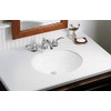 KOHLER STERLING, 442040-0, Wescott 17" Undermount Bathroom Sink And Overflow,