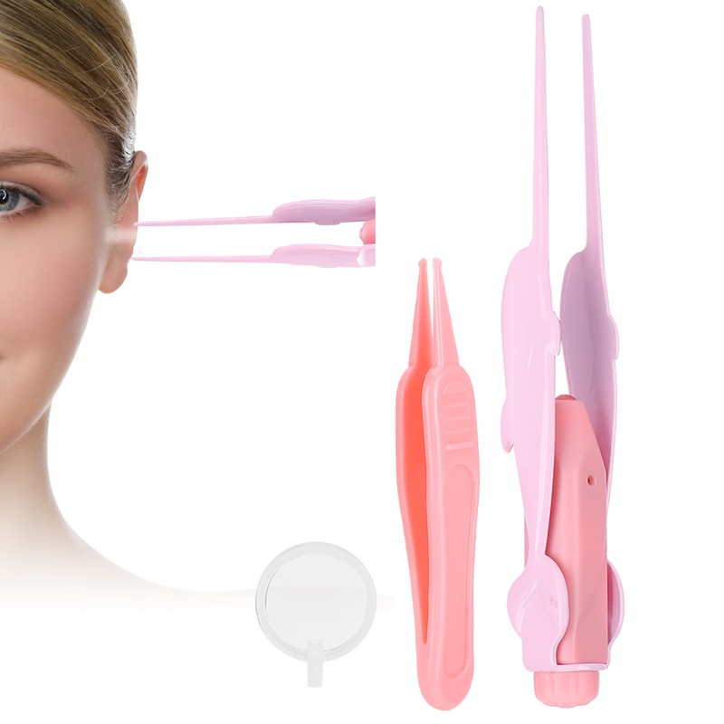 Ear Cleaning Tool Set USB Rechargeable Ear Cleaner Tweezers with