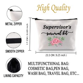 JXGZSO Supervisor Gift Boss Gift Leader Mentor Appreciation Gift Supervisor's Survival Bag Mentor Gift (Supervisor's Survival Bag)