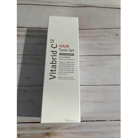 Vitabrid C12 Hair Tonic Set 12H Vitamin C Scalp & Hair Revitalization Exp 8/24