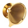 Nimomo Honeycombed Stainless Steel Coffee Filter, Gold Honeycombed Stainless Steel