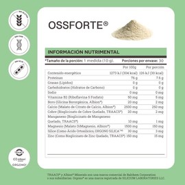 MATTER SMART NUTRIENTS - Ossforte - Colgeno Hidrolizado y Pptidos con Zinc Quelado, Respaldo Integral para el Cuerpo - Bote con 60 Cpsulas            