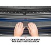 WeatherTech Custom BumperTopper for Honda Pilot, Rear Bumper Protector (BP0025),