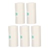 5 Rolls Adhesive Thermal Paper 2.2in Long 1in Wide Printing