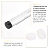 sourcing map 4pcs Rubber End Caps 200mm(7.9 inch) ID Vinyl