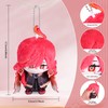 UTIEHD Genshin Impact Plush Keyring, Cute 10 cm Collectible Figures