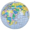 Rhode Island Novelty Inflatable Earth Globe Beach Ball 16" -Blue