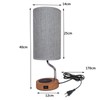 YNDD Bedside Lamp with Charging Function, Wireless Charging Table Lamp