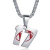Rehoboth American Football Rugby Jersey Number 17 Cross Pendant Necklace
