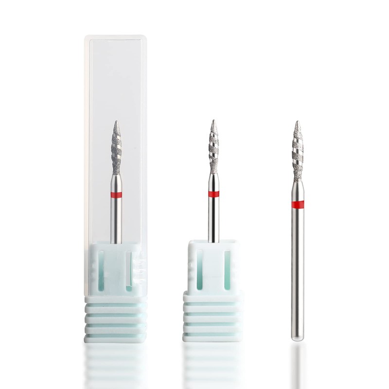 BNG Cuticle Drill Bit Flame Nail Efile Bits Professional Electric