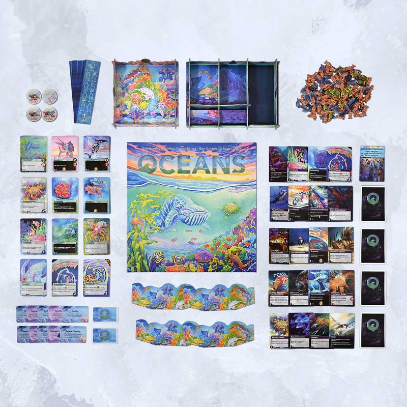 Northstar Game Studio Oceans Board Game - Beautiful Strategy Ecosystem