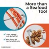 Farberware 3-Piece Seafood Nutcracker Set, Stainless Steel Shell Cracker &