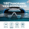 Scuba Diving Mask for Adults - Anti-Fog Swim Mask Wide
