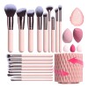 Juego De Brochas De Maquillaje Profesional De 25 Piezas