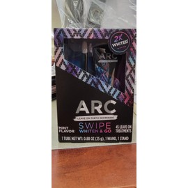 ARC 🍒 ARC Leave On Teeth Whitening Kit Swipe Whiten & Go 45 Treatments Mint 9/23