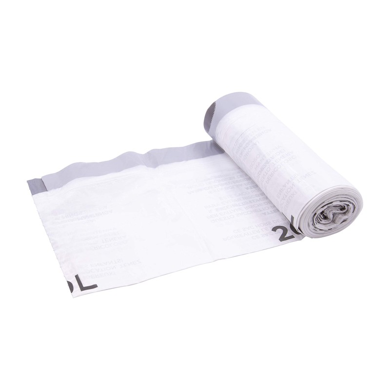 BLACK+DECKER BXBB0005E 5-10L Drawstring Bin Liners, 20 Pack