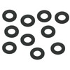 Invero® 10 Pack 13mm Rubber Hole Hose Connector Washers Sealer