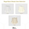 Royal Designs, Inc. BSO-708-14BG-2 Modified Bell Basic Lamp Shade, 9