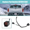 A ABSOPRO Car Camera Wiring Harness Replacement 68189124AC Black