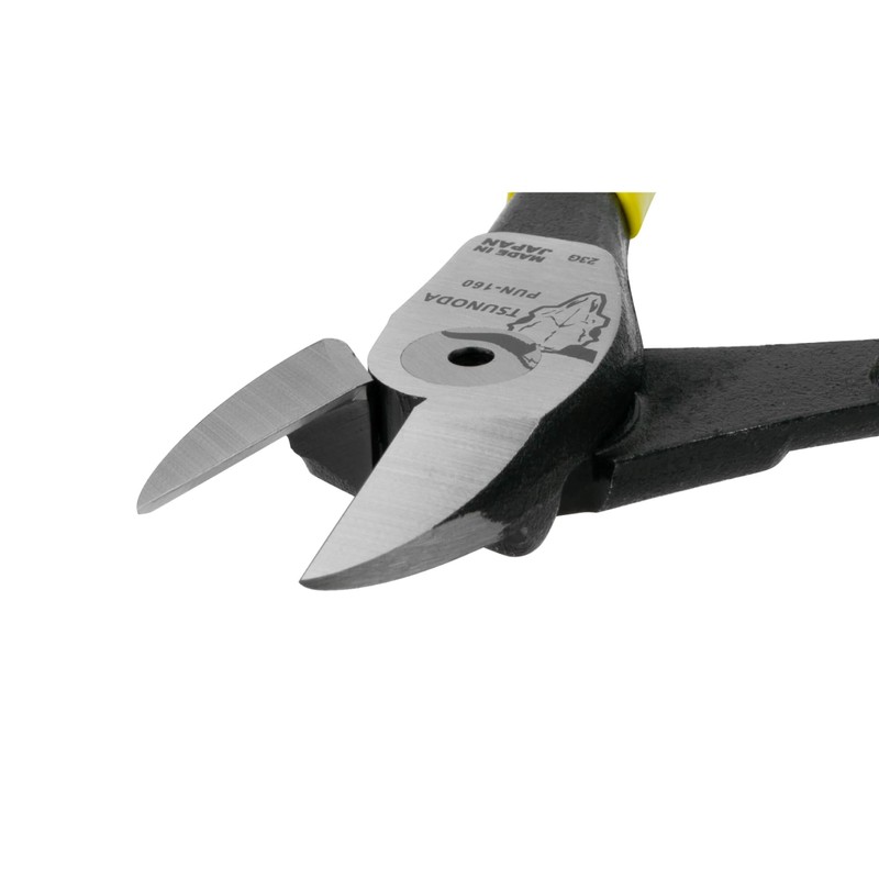 Tsunoda Electric Power Thin Blade Nipper, 6.3 inches (160 mm)