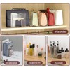 Funklu Transparent Acrylic Shelf Divider, Multifunctional Shelf Divider, 32 x