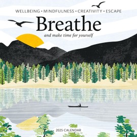 2025 Breathe Wall calendar: Plastic Free Packaging