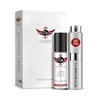 CA Perfume Duo Amber Rouge Saffron For Women Men Fragrance Body Oil + Parfum Set (0.27+0.33) Fl Oz