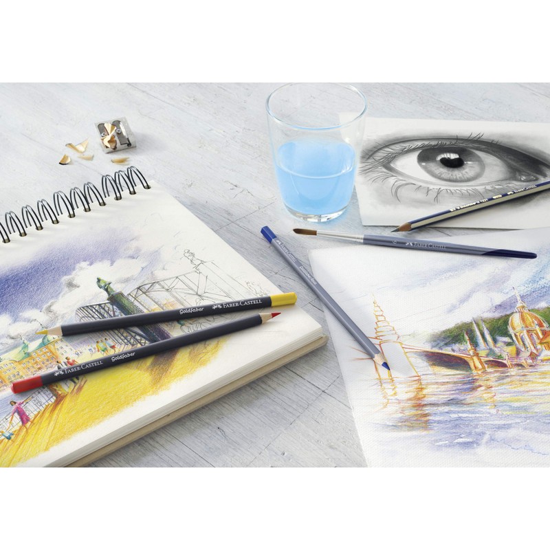 Goldfaber Aqua Watercolour Pencil - 273 Warm Grey Iv