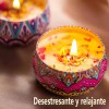 4 Piezas Velas Aromáticas De Cera De Soja Para Aromaterapia