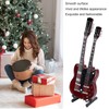Wooden Miniature Guitar Elegant Mini Electric Guitar Musical Instrument Model