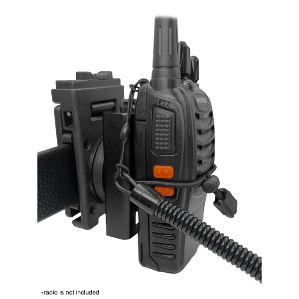 Magnetic Radio Holster Belt Mounting or Hang on Shoulder Walkie