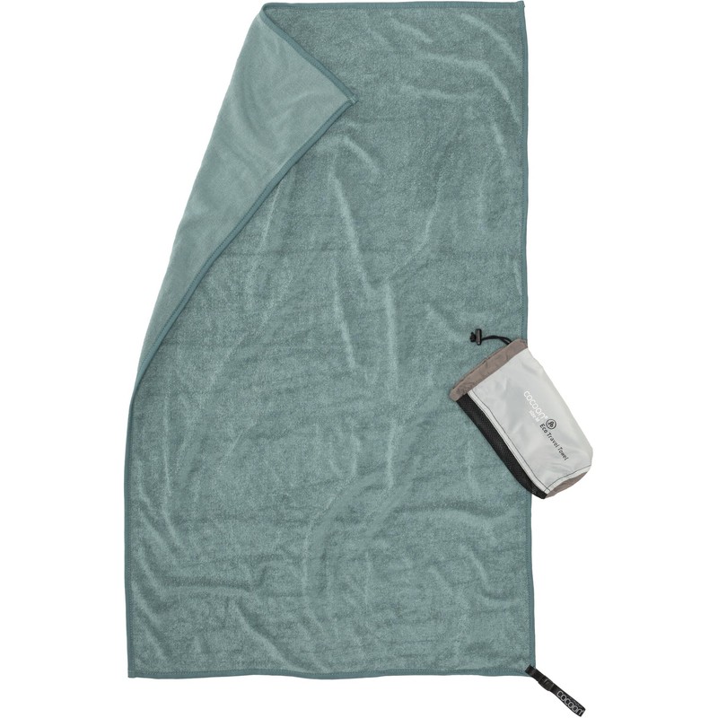 Cocoon Eco Travel Towel, M, nile green