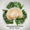 ECO Leaf 50 Disposable Palm Leaf Bowls 3”(9cm) Round Compostable