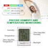SZHLUX Digital Hygrometer & Thermometer - Accurate Indoor Humidity &