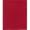 León 2-Pocket Carpeta de plástico con sujetadores, 1 carpeta, paquete