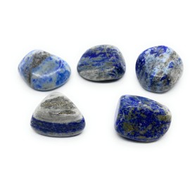 Lapis Lazuli B-Grade Medium Crystal Tumbled Stone - 1 Pc