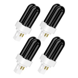 41050 7W Replacement Bulbs Compatible with Dynatrap DT1260 DT1050 DT1100 DT1210 DT1250 1/2 Acre Insect and Mosquito Trap Light, 4 Pack