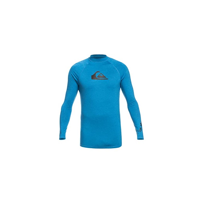 Quiksilver All Time Rash-Guard T-Shirt, One Colour, S